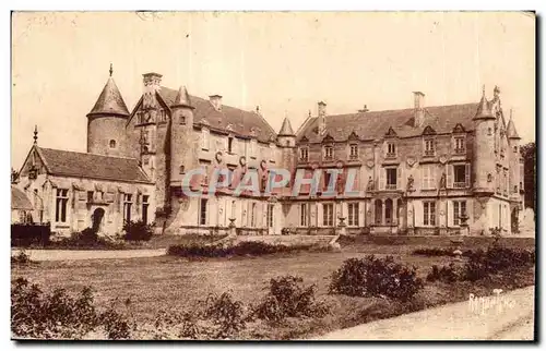 Cartes postales Chateaux de Poitou Fontenay le Comte (Vendee) terre Neuve bati par I architecte jean Morison en