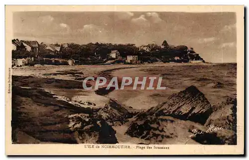 Ansichtskarte AK Ile de Noirmoutier Plage des Souzeaux