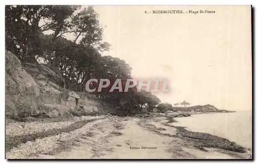 Cartes postales Noirmoutier plage st pierre