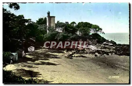 Moderne Karte Noirmoutier Un coin du Bois de la Chaize L Anse Rouge