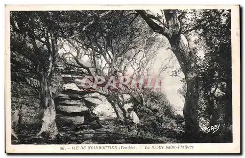 Cartes postales Noirmoutier Ile de La Grotte saint Philbert