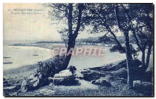 Cartes postales Noirmoutier Plage Bois de la Chaize