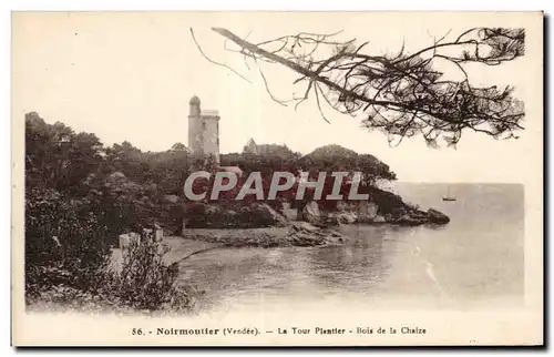 Cartes postales L Ile De Noirmoutier La Tour Platler Bois de la Chaize