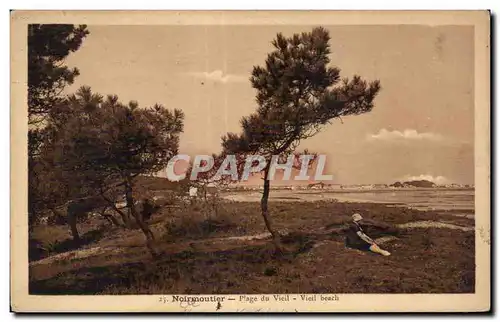 Cartes postales L Ile De Noirmoutier Plage du Vieil beach