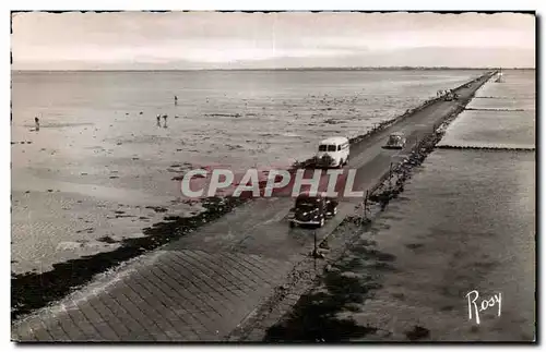 Cartes postales L Ile De Noirmoutier Le Gois Maree Descendante