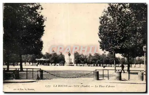 Ansichtskarte AK La Roche sur Yon (Vendee) La Place d Armes