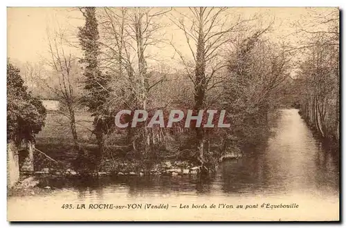 Cartes postales La Roche sur Yon (Vendee) Les bords de I Yon au pont d Equebouille