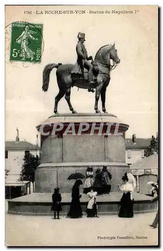 Cartes postales La Roche Sur Yon Statue de Napoleon