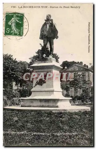 Cartes postales La Roche Sur Yon Statue de Paul Baudry