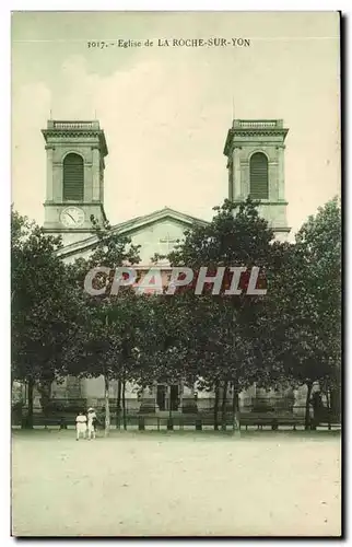 Cartes postales Eglise de La Roche Sur Yon