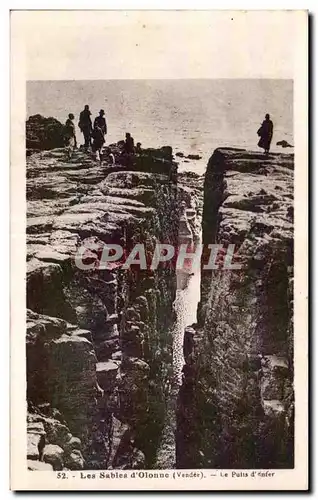 Cartes postales Les Sables D olonne Le puits d Enfer