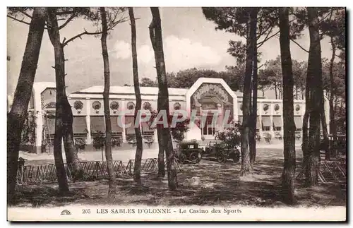Cartes postales Les Sables D olonne Le casino des sports