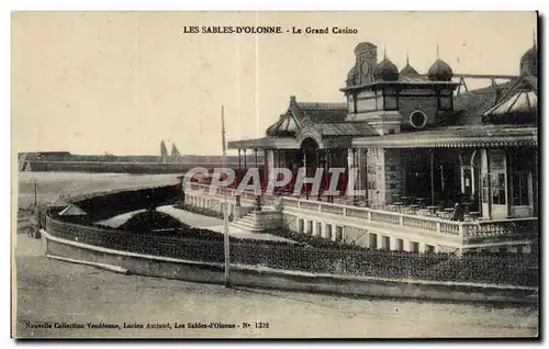 Cartes postales Les Sables d Olonne Les sables d Olonne le grand casino