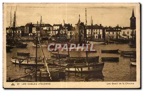 Cartes postales Sables D olonne Les quais de la chaume