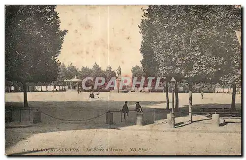 Cartes postales La Roche sur Yon La place d Armes