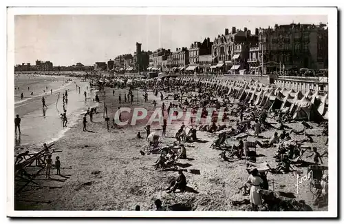 Cartes postales Les sables d Olonne Un coin de la plage Volley Ball Volley-ball