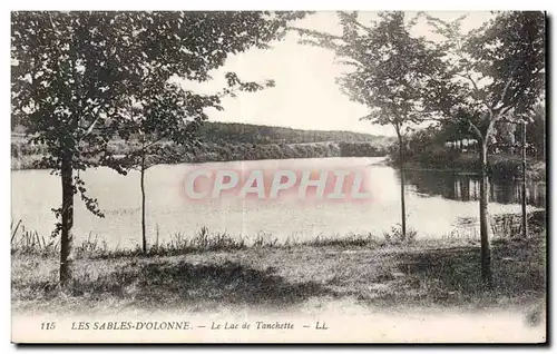 Ansichtskarte AK Les sables d Olonne la lac de tanchette