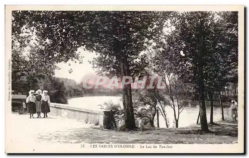 Cartes postales Les sables d Olonne le lac de tanchet