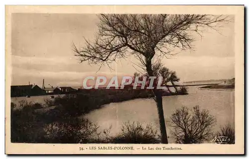 Cartes postales Les sables d Olonne le lac des tanchettes