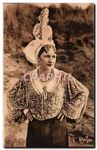 Cartes postales Sablaise Folklore Costume