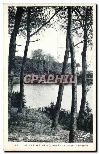 Cartes postales Les Sables d Olonne Le lac de la Tanchette