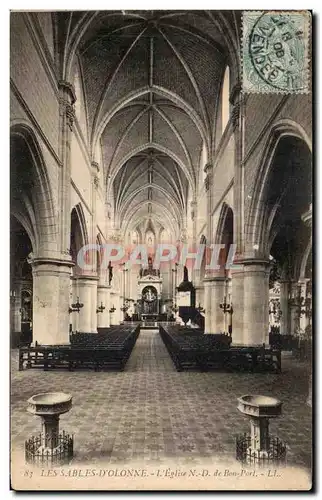 Cartes postales Les Sables d Olonne l Eglise