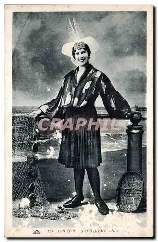 Cartes postales Les sables d olonne Sablaise Folklore Costume