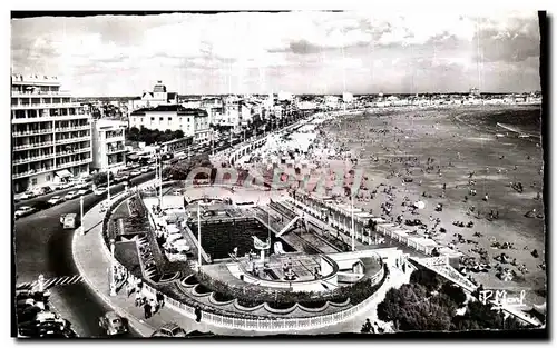 Cartes postales Les sables d Olonne la piscine et la plage