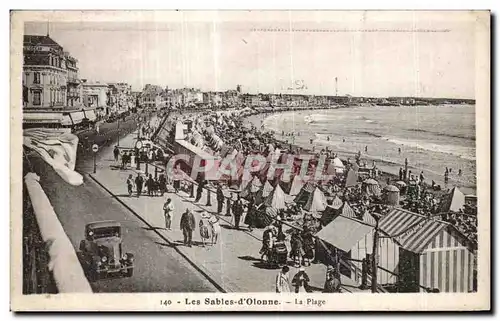 Cartes postales Les sables d Olonne la plage