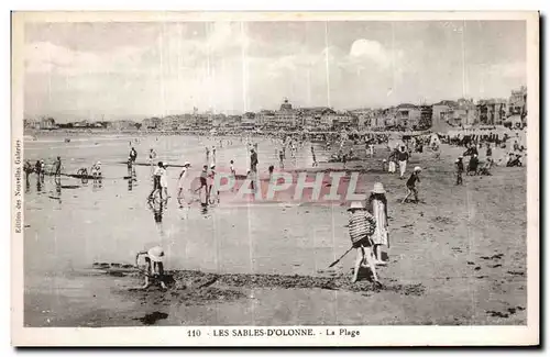 Cartes postales Les sables d Olonne la plage