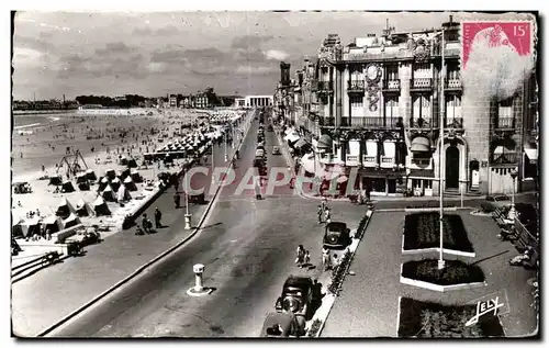 Ansichtskarte AK plage des sables d Olonne le remblai vers le casino