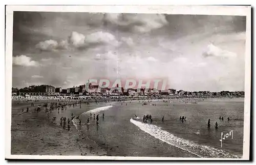 Cartes postales Les sables d Olonne vue generale de la plage