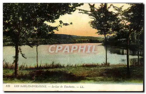 Ansichtskarte AK Les sables d Olonne le lac de tanchette