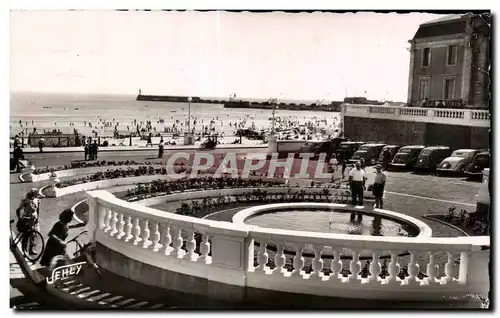 Cartes postales Sables d Olonne Vendee Esplanade du palais