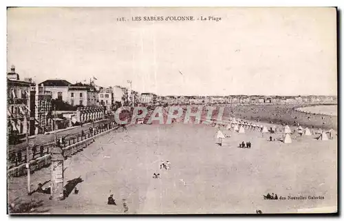 Cartes postales Sables d olonne La Plage