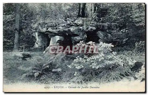 Cartes postales Lucon Cascade du Jardin Dumaine