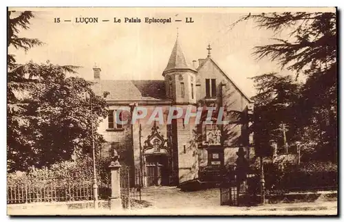 Cartes postales Lucon le palais Episcopal