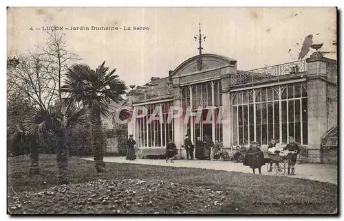 Cartes postales Lucon jardin dumaine la serre