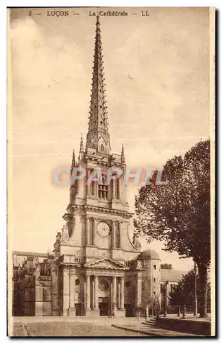 Cartes postales Lucon la cathedrale