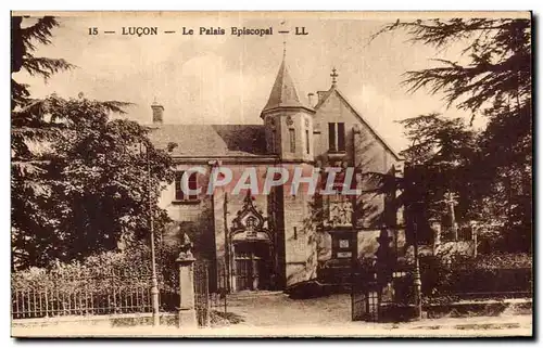 Cartes postales Lucon le palais Episcopal