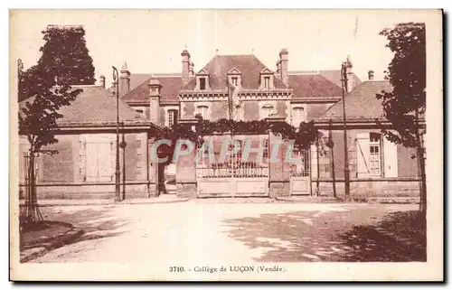 Cartes postales college de Lucon