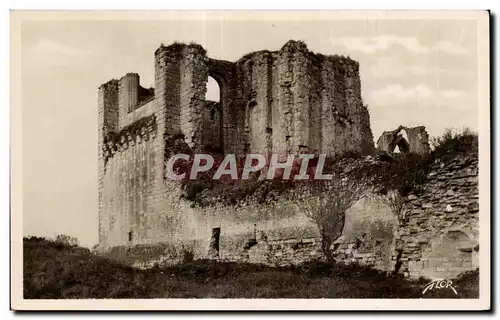 Ansichtskarte AK Maillezais La facade de la cathedrale apres les lortication de d Aubigne