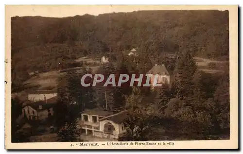 Cartes postales Mervant l Hostellerie de pierre brune et la villa