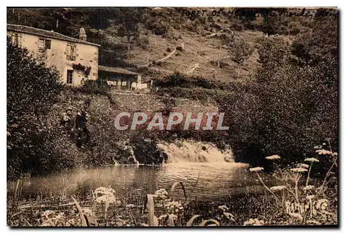 Cartes postales Environs de fontenay le comte foret de mervent Le moulin neuf