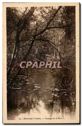 Cartes postales Mervent vendee paysage la mere