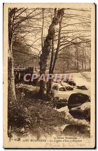 Cartes postales Mortagne les chutes d eau a Bouchet