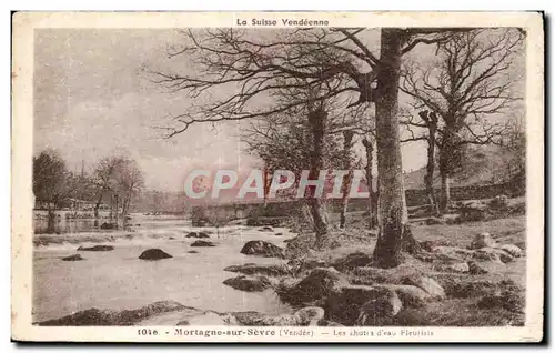 Cartes postales Mortagne Sur Sevre (Vendee) Les chutes d eau Fleurlais