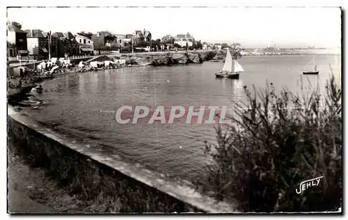 Cartes postales Anse de Croix de Vie (Vendee) Plage de la Palle a Porteau Vue prise de la