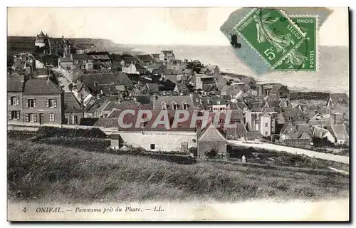 Cartes postales Onival Panorama pris du Phare