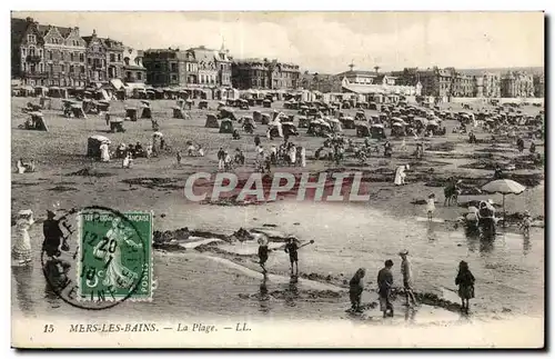 Cartes postales Mers Les Bains La Plage